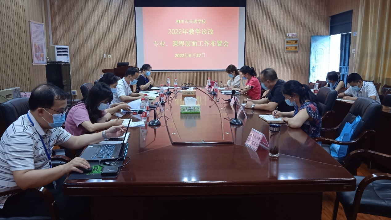 bcw8白菜网论坛召开2022年教学诊改会议